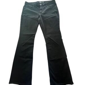Lee Plus Size Black Regular Fit Bootcut Jeans- Size 16